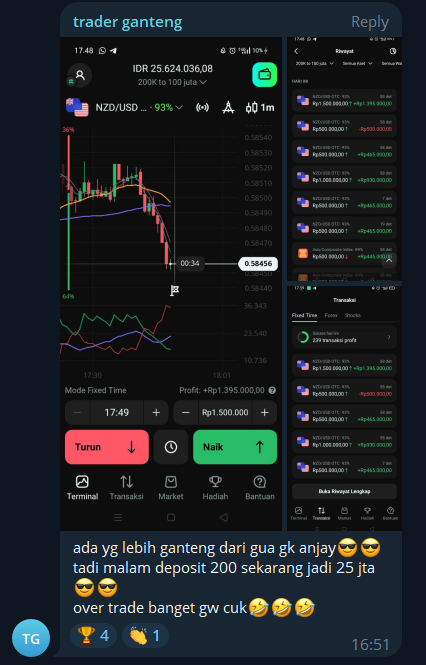 Modal 200 rb jadi 25 Jt, ga percaa? buktikan sendiri