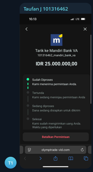 Tengah bulan tidak ada kata KANKER(KANtong KERing) lagi